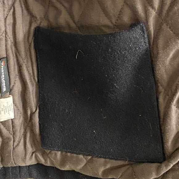 Wallace & Barnes Dark Navy Wool Coat XS - Picture 3 of 4